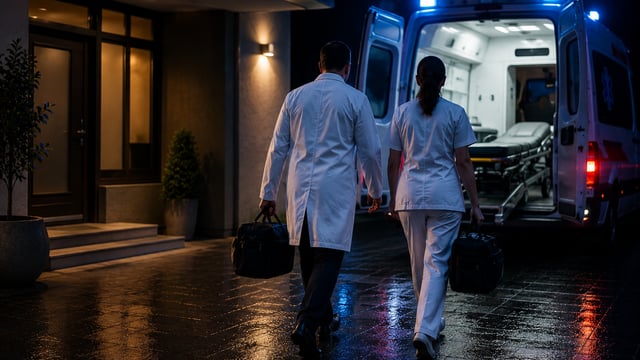 Constatare deces — medic la domiciliu sau spital, disponibil 24/7